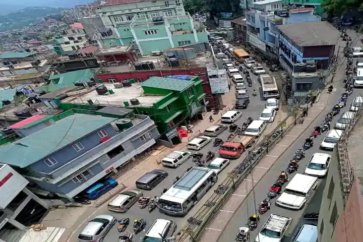 Aizawl-traffic
