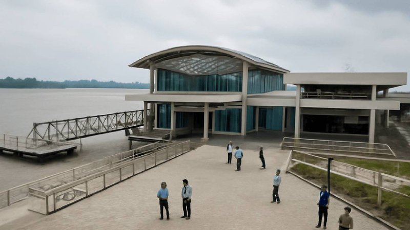 Gateway Trminal on Brahmaputra river