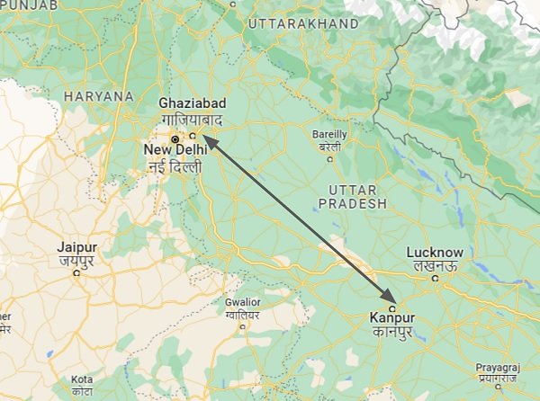GhaziabadKanpurExpresswayRoute