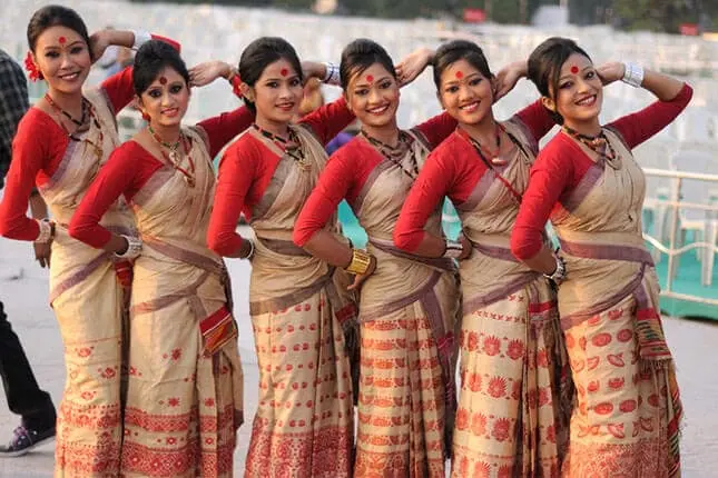 Mekhela-Chador-Assam