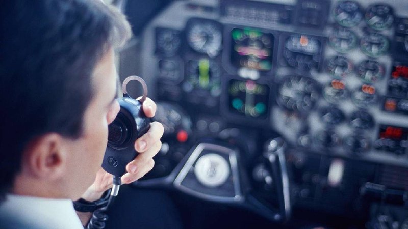 Pilot and passengers