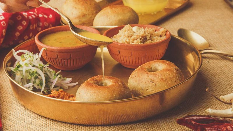 Rajasthan's dal bhati churma