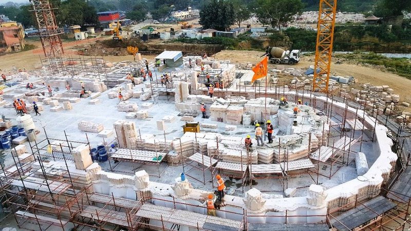 Ram mandir construction