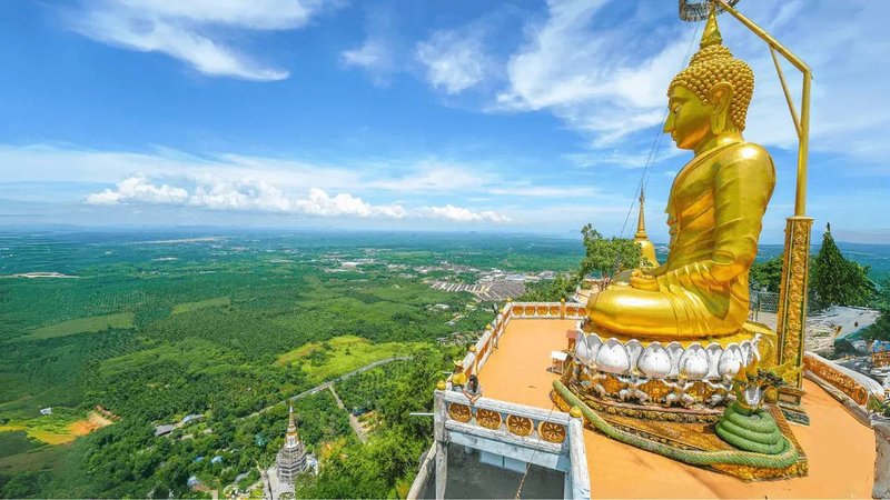 Tiger cave temple in Krabi