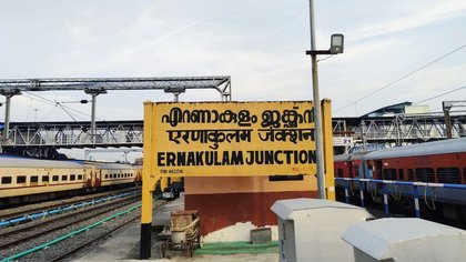 ಎರ್ನಾಕುಲಂ ರೈಲು ನಿಲ್ದಾಣದಲ್ಲಿ ತಪಾಸಣೆ