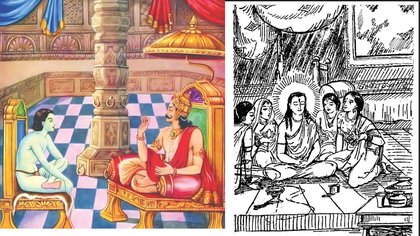 ಶುಕಮುನಿಗಳನ್ನು ವಿನಮ್ರವಾಗಿಸಲು ಪ್ರಯಾಣಕ್ಕೆ ಕಳಿಸಿದ ವ್ಯಾಸರು