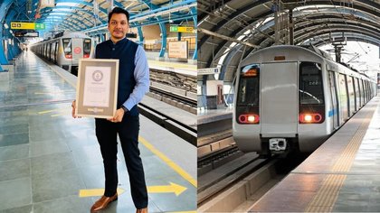 ದೆಹಲಿ ಮೆಟ್ರೋ ಉದ್ಯೋಗಿಯಿಂದ ಗಿನ್ನೆಸ್ ವಿಶ್ವ ದಾಖಲೆ