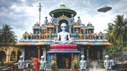 ಇದು ವಿಶ್ವದ ಮೊದಲ ಏಲಿಯನ್‌ ದೇವಾಲಯ