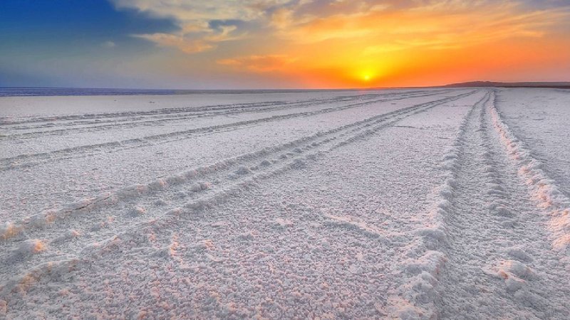 White desert