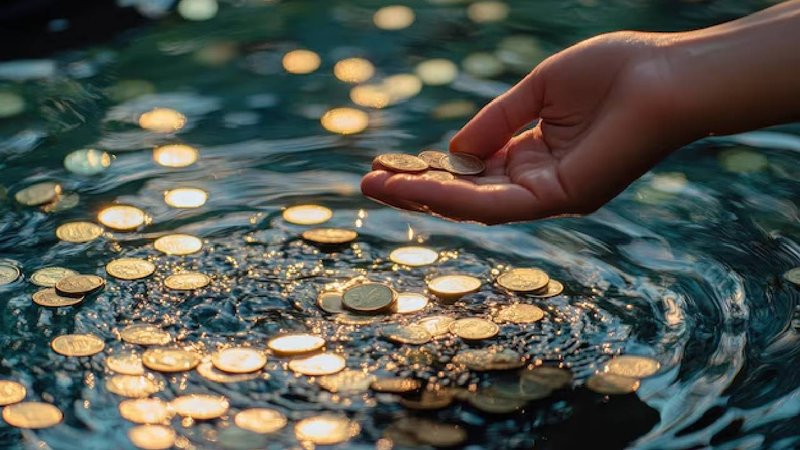coin through