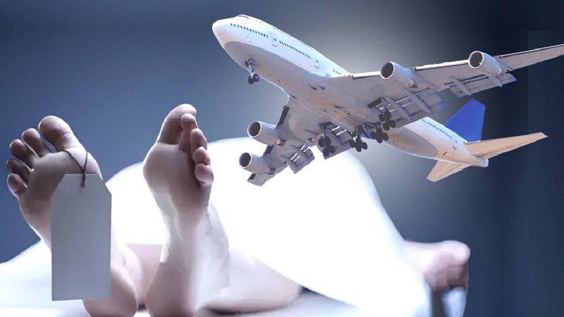 dead body transport by flight 3