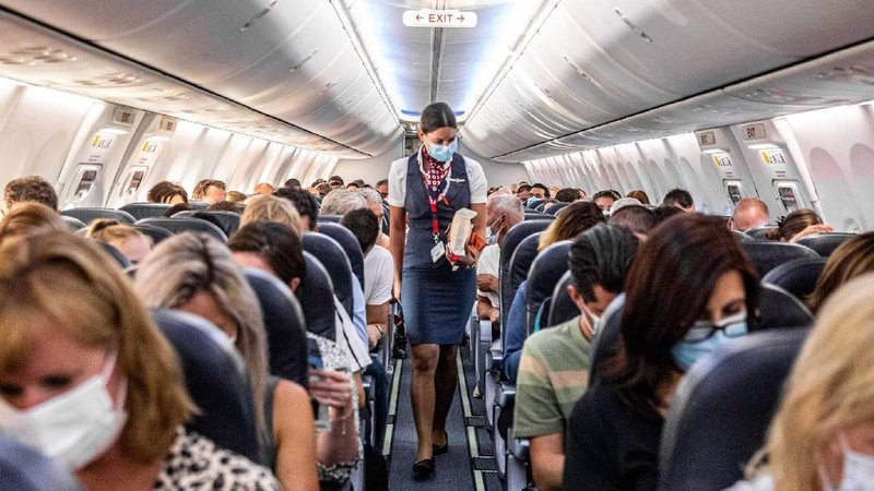 inside flight