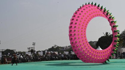 ಅಂತಾರಾಷ್ಟ್ರೀಯ ಗಾಳಿಪಟ ಉತ್ಸವಕ್ಕೆ ಅದ್ಧೂರಿ ತೆರೆ