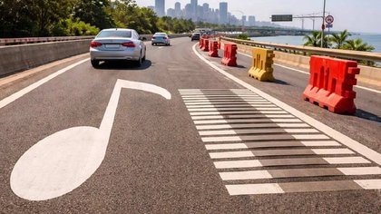 ಮುಂಬಯಿನಲ್ಲಿ ಭಾರತದ ಮೊದಲ ಮ್ಯೂಸಿಕಲ್ ರಸ್ತೆಗೆ ಚಾಲನೆ