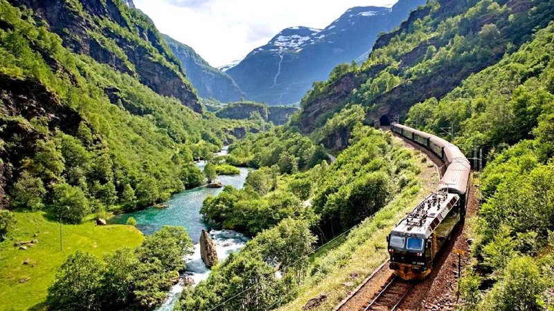 norway bergen train route