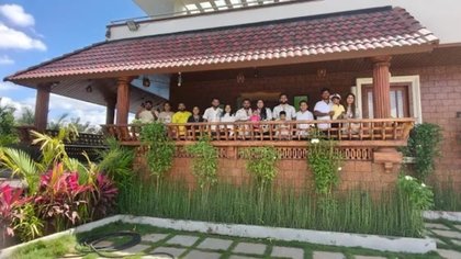 ಅಡಿಕೆ ತೋಟದ ನಡುವೆ ಆರ್‌ಜಿ ಫಾರ್ಮ್ ಹೌಸ್‌ ಆತಿಥ್ಯ