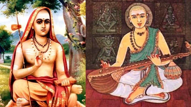 shakaracharya and muttuswamy deekshit