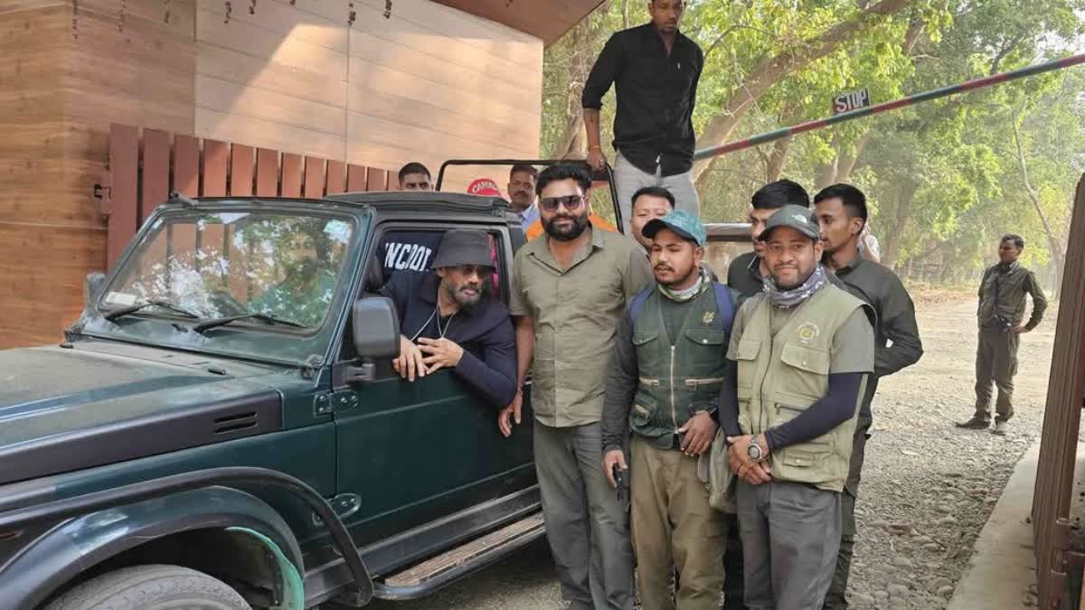 ಫಾಟೊ ಪ್ರವಾಸಿ ವಲಯದಲ್ಲಿ ಜಂಗಲ್ ಸಫಾರಿ: ಅರಣ್ಯ ಪ್ರವಾಸ ಆನಂದಿಸಿದ ನಟ ಸುನಿಲ್‌ ಶೆಟ್ಟಿ