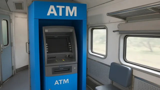 ಇನ್ನುಮುಂದೆ ರೈಲಿನಲ್ಲೇ ATM; ಚಲಿಸುವಾಗಲೇ ತೆಗೆಯಬಹುದು ಹಣ!