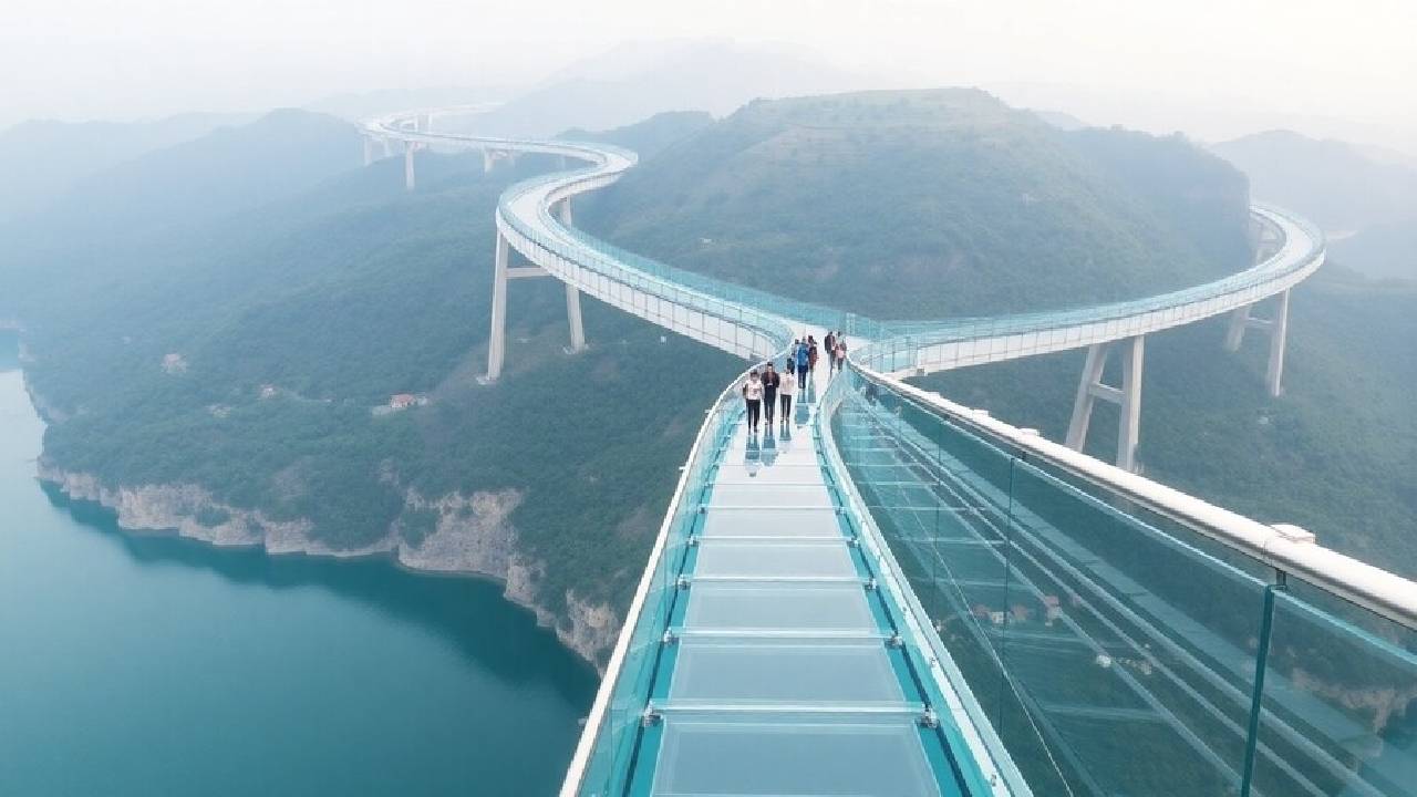 ಭಾರತದ ಅತಿ ಉದ್ದದ ಗಾಜಿನ ಸ್ಕೈ-ವಾಕ್ ಸೇತುವೆ ಉದ್ಘಾಟನೆ