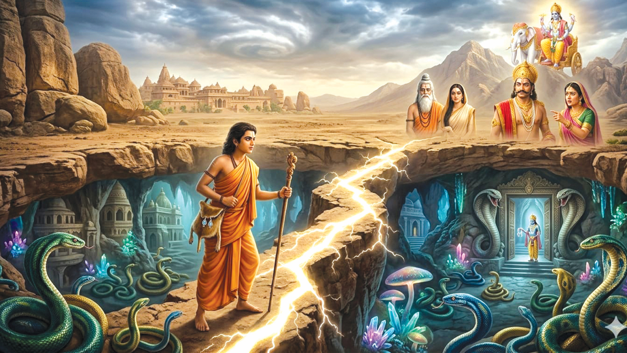 ಗುರುದಕ್ಷಿಣೆ ತರಲು ಹೊರಟ ಉತ್ತಂಕನ ಪಯಣ