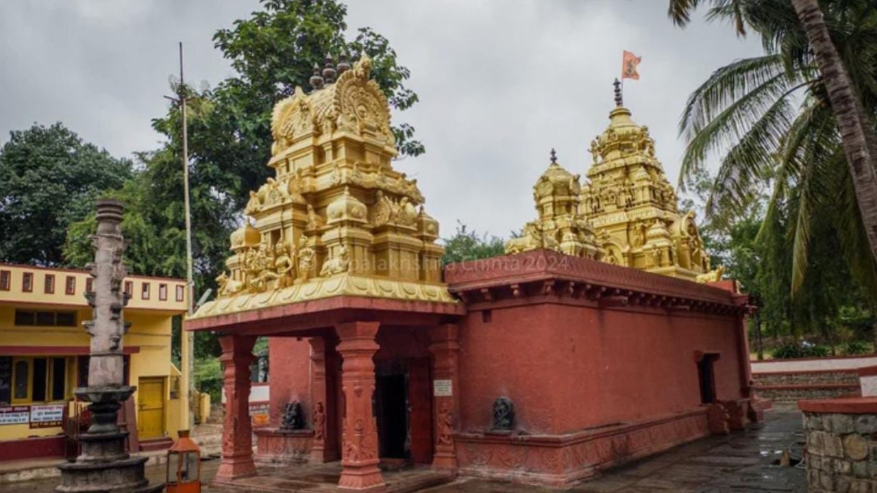 ಹಸಿರು ಸಿರಿಯ ನಡುವೆ ಭಕ್ತರನ್ನು ಸೆಳೆಯುವ ದೇವಸ್ಥಾನ