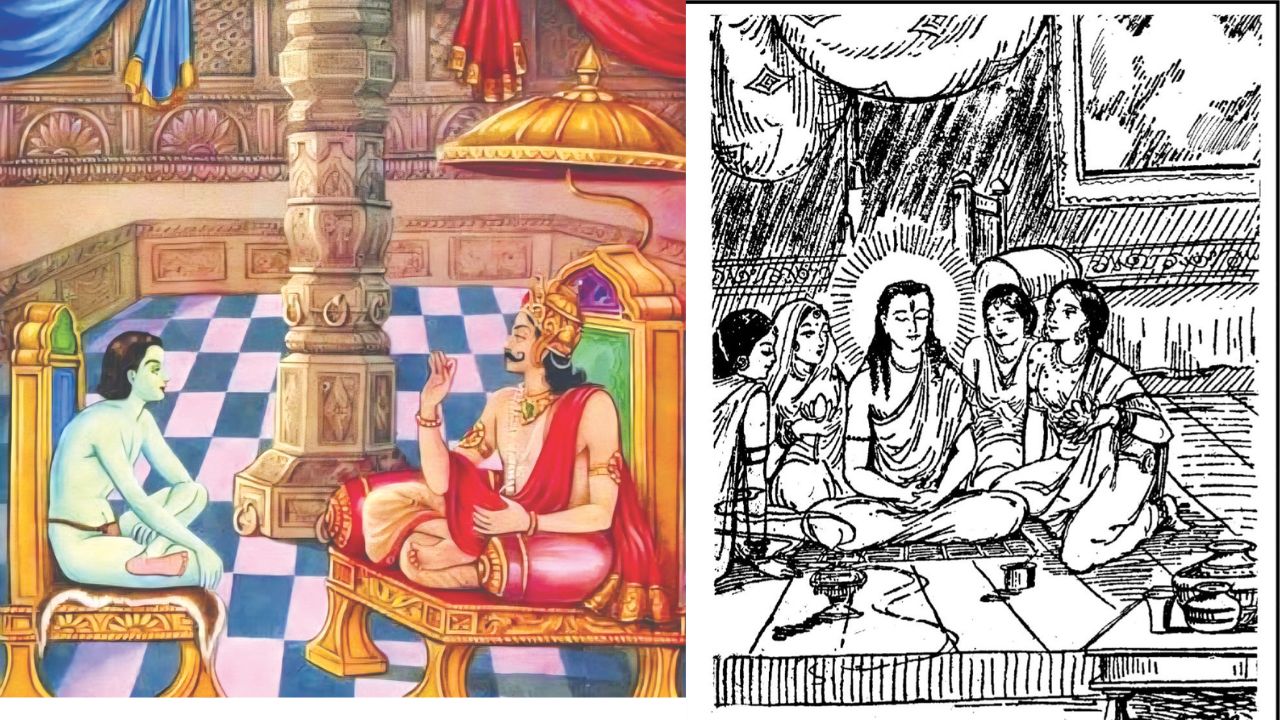 ಶುಕಮುನಿಗಳನ್ನು ವಿನಮ್ರವಾಗಿಸಲು ಪ್ರಯಾಣಕ್ಕೆ ಕಳಿಸಿದ ವ್ಯಾಸರು