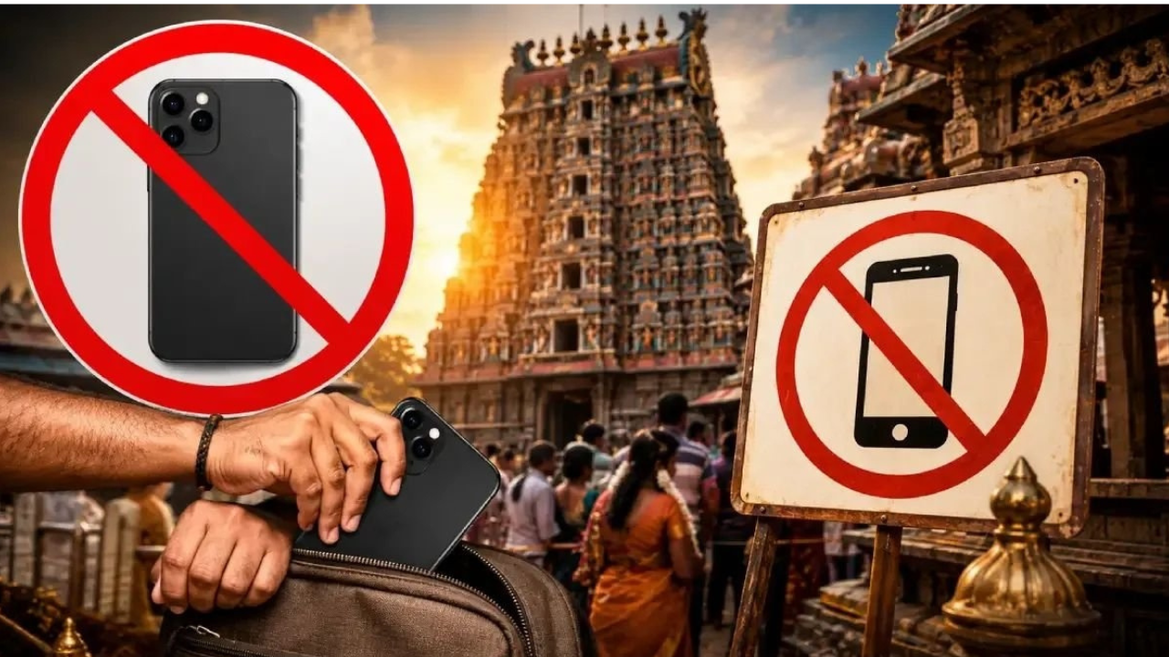 ತ.ನಾಡು ದೇಗುಲಗಳಲ್ಲಿ ಮೊಬೈಲ್ ಬ್ಯಾನ್ : ಕರ್ನಾಟಕಕ್ಕೂ ಪಾಠವಾಗಲಿ!