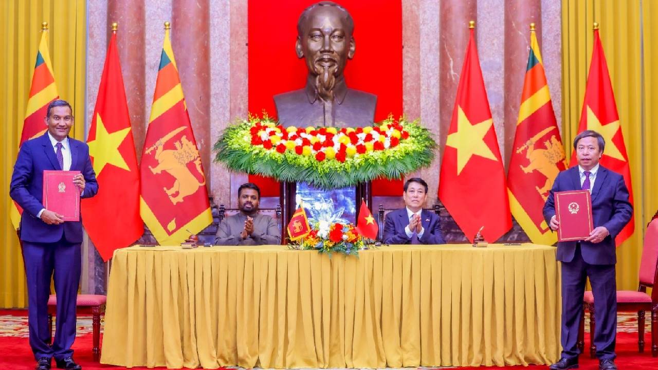 ಪ್ರವಾಸೋದ್ಯಮ ಮತ್ತು ಕೃಷಿ ಕ್ಷೇತ್ರಗಳ ಬಲವರ್ಧನೆಗೆ ವಿಯೆಟ್ನಾಂ-ಶ್ರೀಲಂಕಾ ಒಪ್ಪಂದ